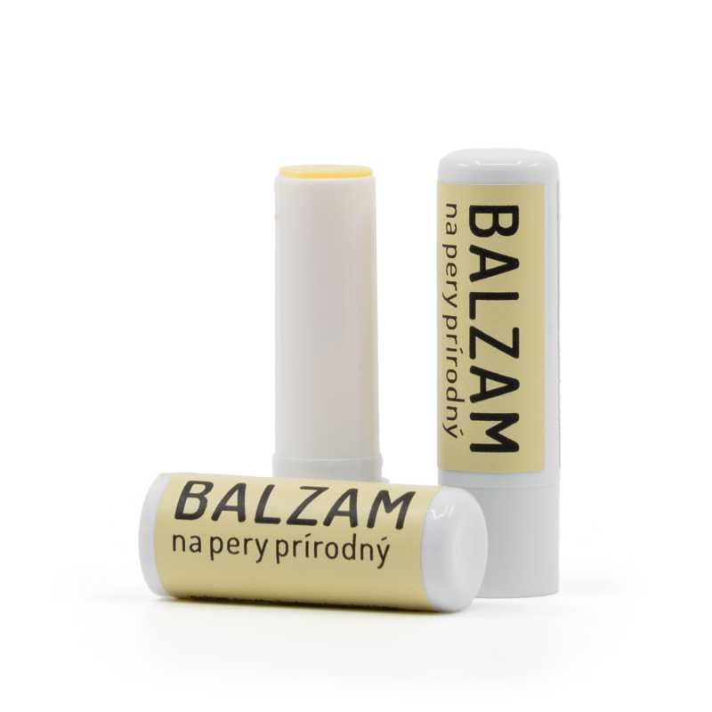 Balzam na pery, prírodný