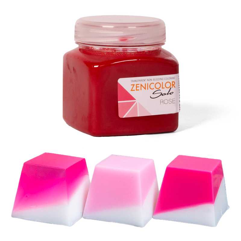 Farbivo do mydlovej hmoty, ZENICOLOR SOLO 250 g, Rose