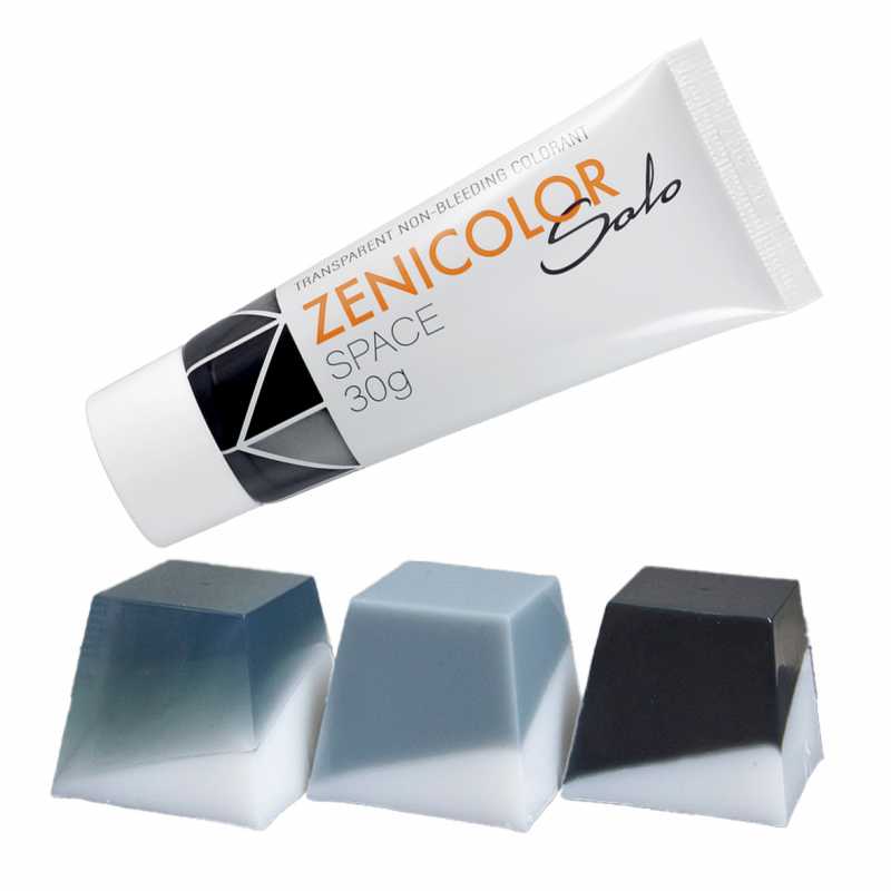 Farbivo do mydlovej hmoty, ZENICOLOR SOLO 30 g Space