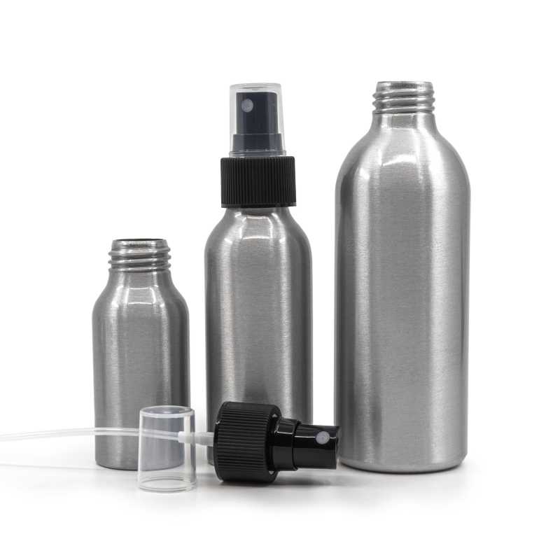 Hliníková fľaša, 24 mm, 200 ml Fľaša je ľahká a odolná. Z vnútornej strany je potiahnutá EPA (špeciálnou 