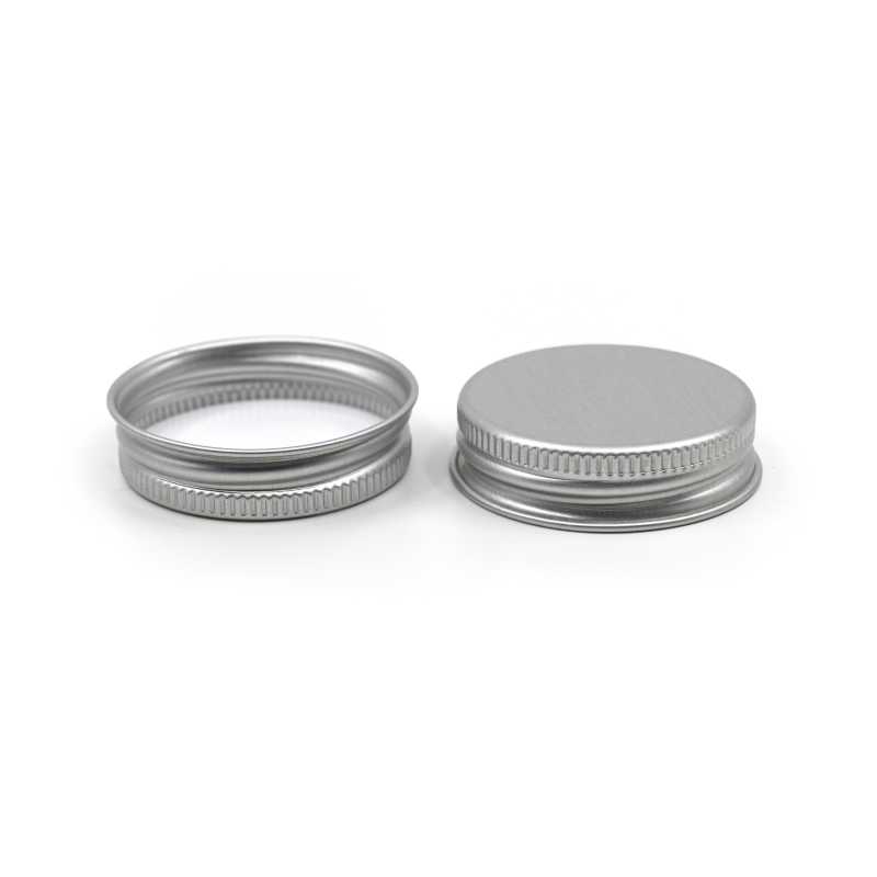 Hliníkový vrchnák na sklenený kelímok 42 mm
