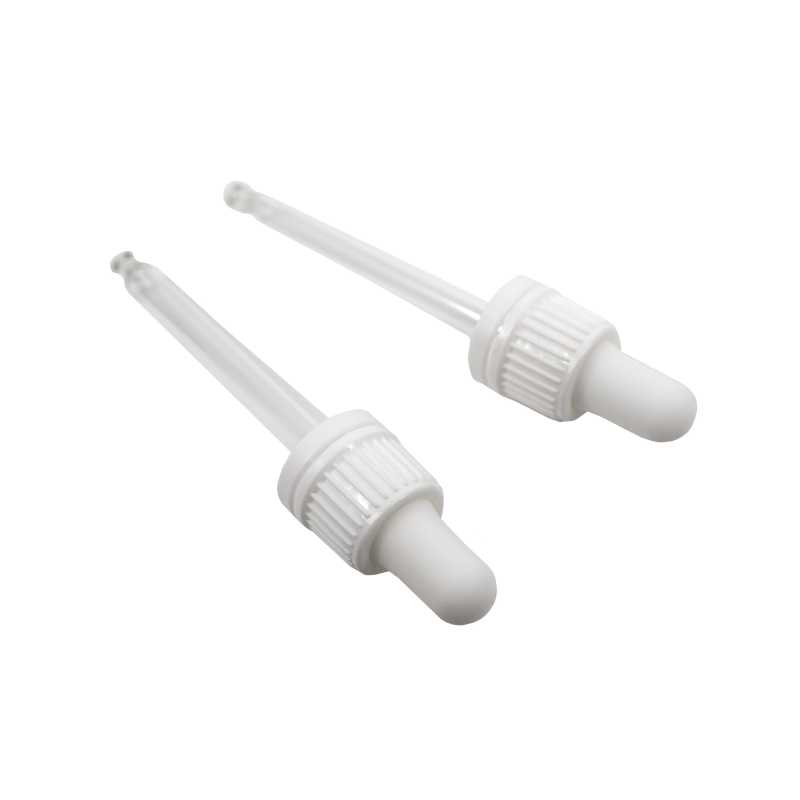 Kvapátko biele s poistným krúžkom, 71 mm