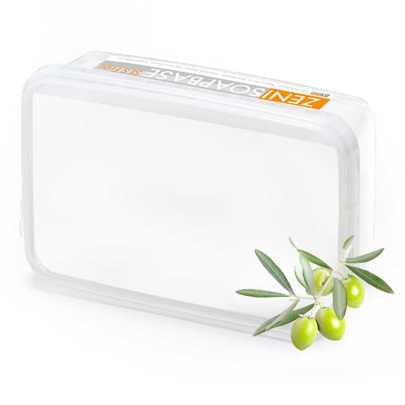 Mydlová hmota, ZENISOAPBASE MAXI Olive-W, biela, 1 kg