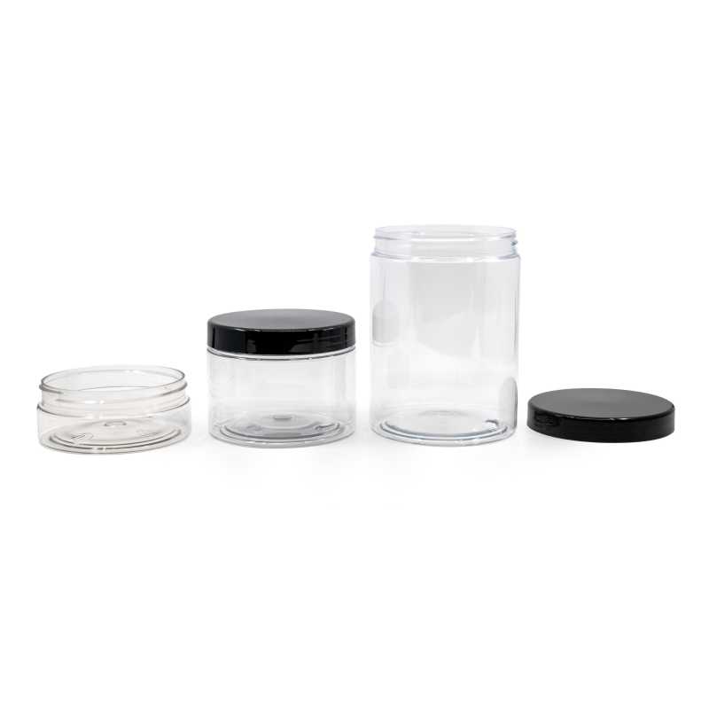 Plastová dóza priehľadná, 1 l Plastová priehľadná dóza s objemom 1 liter je vhodná najmä na uchovanie sypkých materiálov ako soli do kúpeľa, bylin