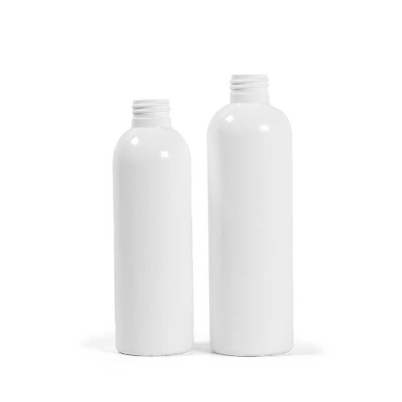 Plastová fľaša, biela, 24/410, bez uzáveru, 200 ml, 225 ks
