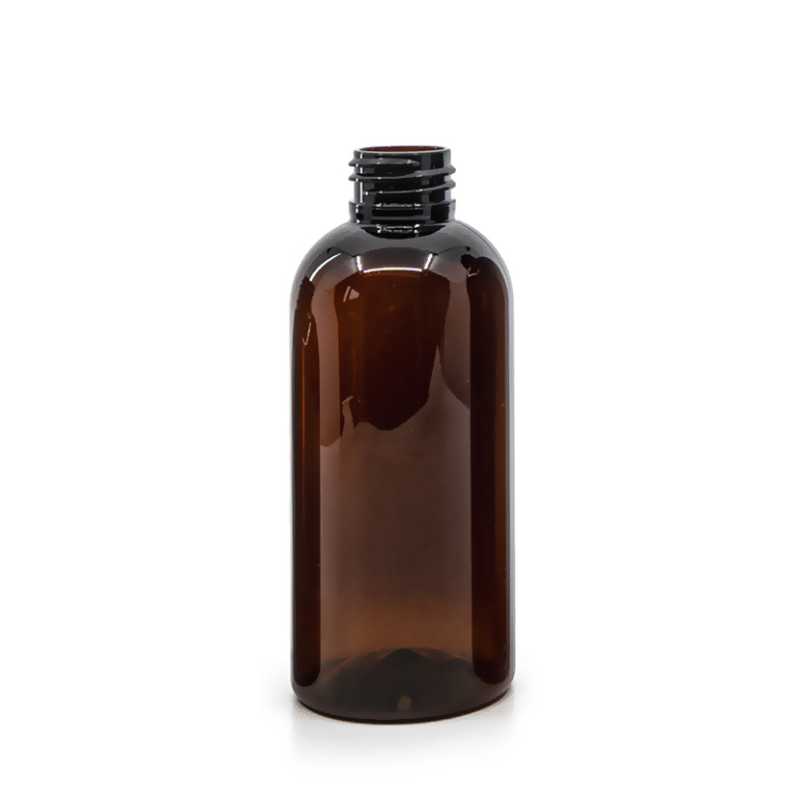 Plastová fľaša hnedá, 24/410, 150 ml