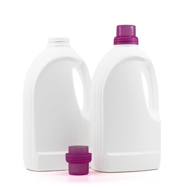Plastová fľaša na aviváž, biela, ružový vrchnák, 1,5 l