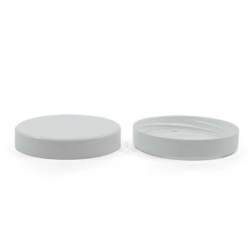 Plastový vrchnák na 1000 ml HDPE dózu, biely, 85 mm,