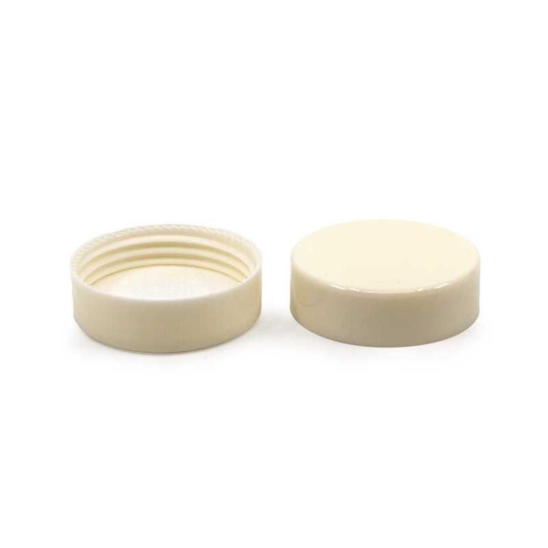 Plastový vrchnák na kelímok, 53 mm, biely,