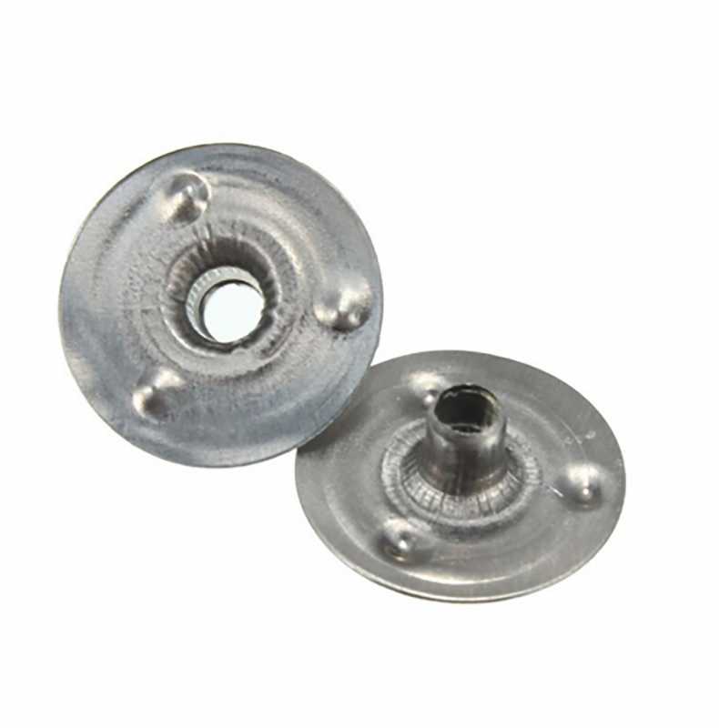Plechový držiak na knôty, priemer 1,5 cm