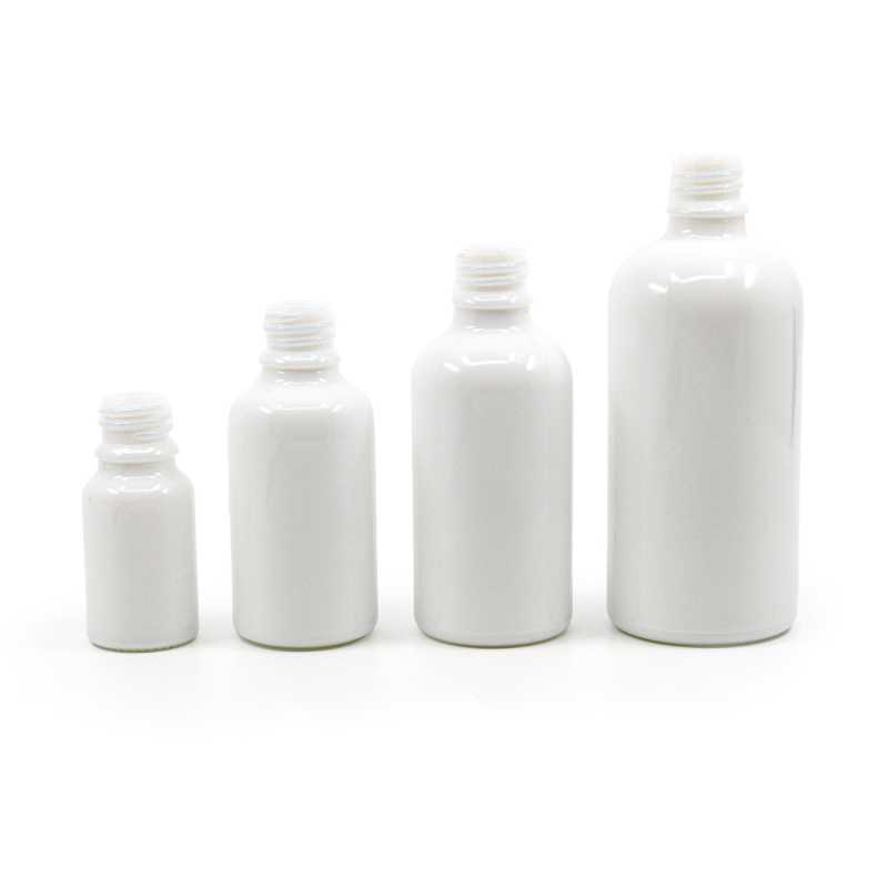 Sklenená fľaška, liekovka, biela 30 ml, 336 ks