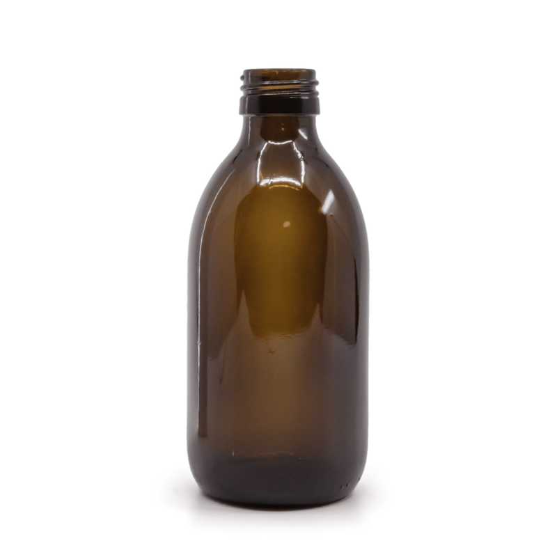 Sklenená fľaška, liekovka, PP28S, 250 ml