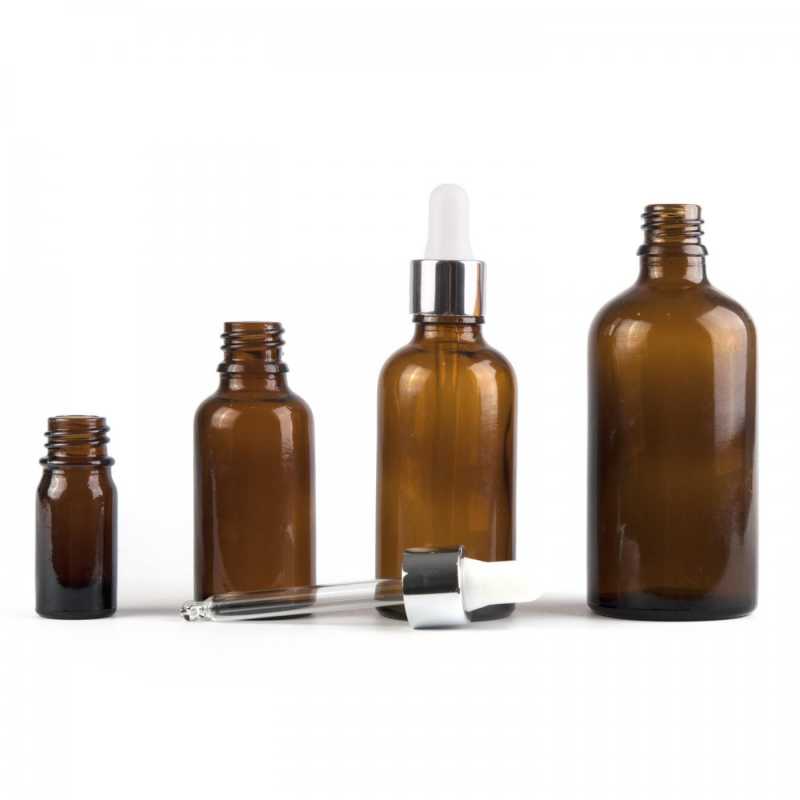 Sklenená fľaška, tzv. liekovka, je vyrobená z hrubého skla tmavohnedej farby. Slúži na uchovávanie tekutín, ktoré vďaka svojej farbe účinne ochrán