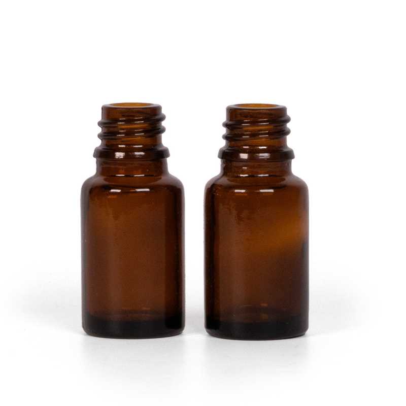 Sklenená fľaška, liekovka typ M, 18 mm, 10 ml