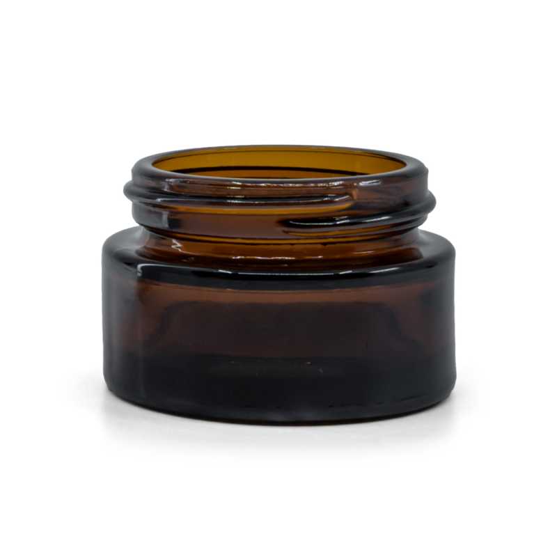 Sklenený kelímok, tmavohnedý, 15 ml
