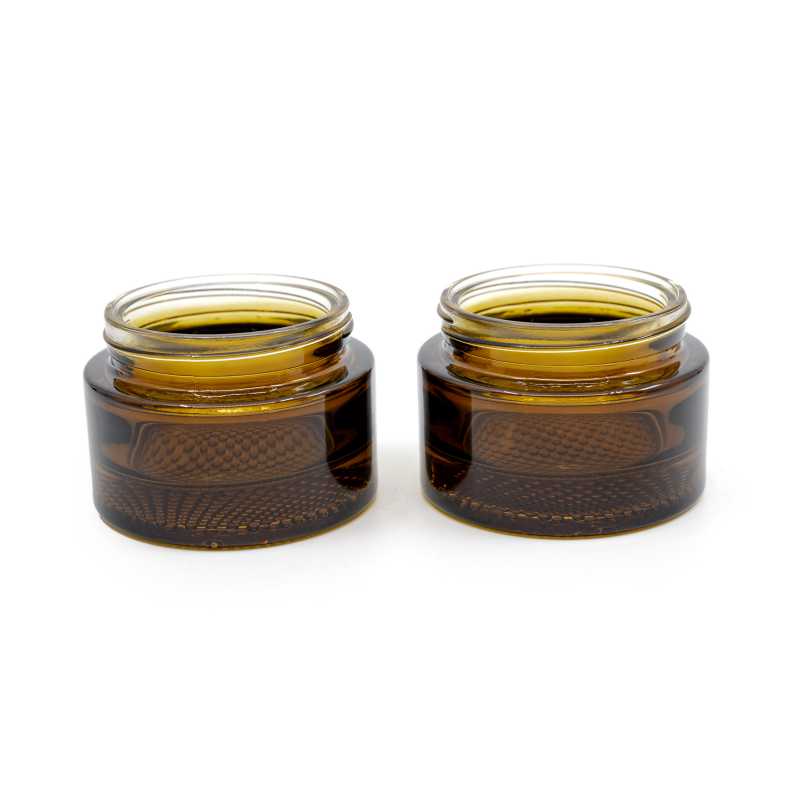 Sklenený kelímok, tmavohnedý, 25 ml