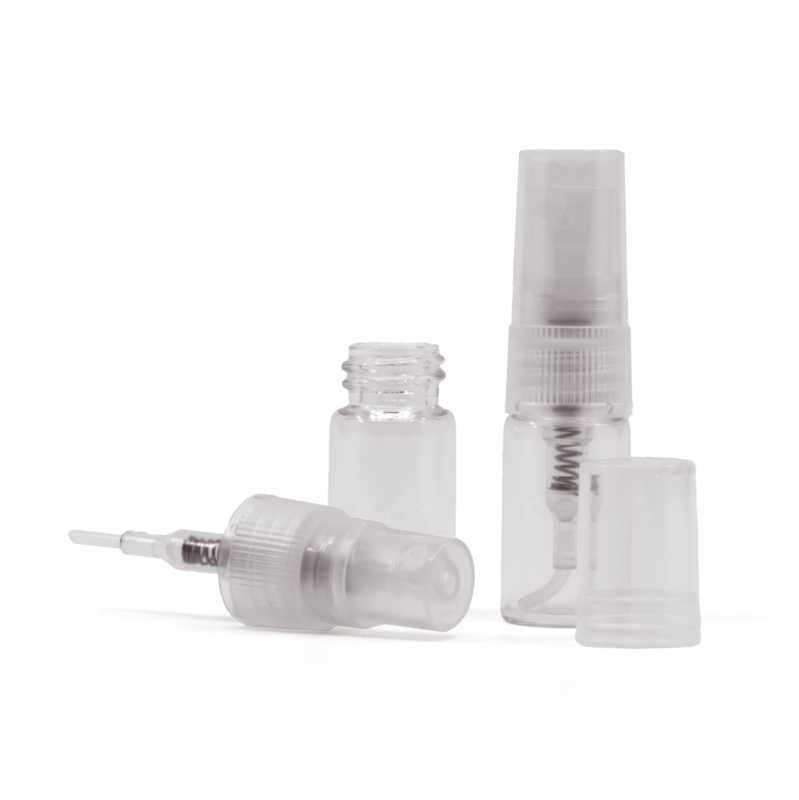 Sklenený rozprašovač na parfum, 2 ml