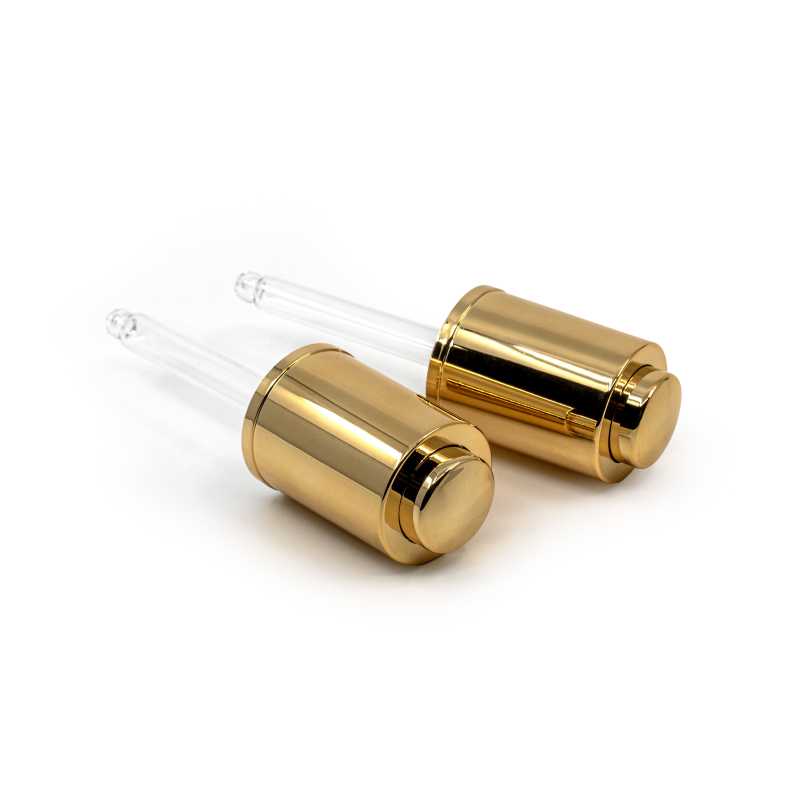 Zlaté lesklé push kvapátko, 20/410, 64 mm