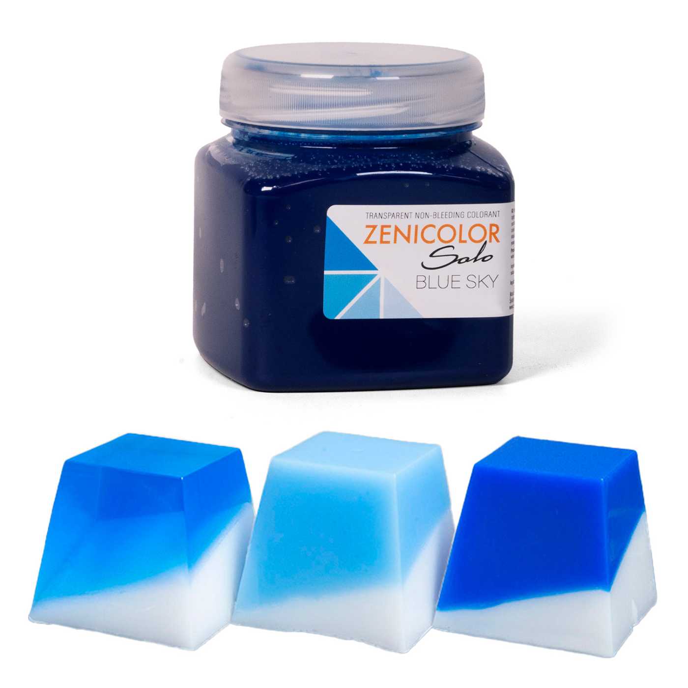 Farbivo do mydlovej hmoty, ZENICOLOR SOLO 250 g, Blue Sky