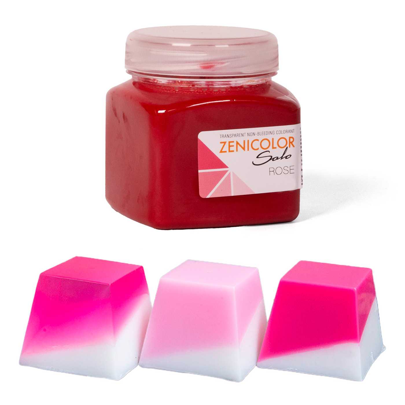 Farbivo do mydlovej hmoty, ZENICOLOR SOLO 250 g, Rose