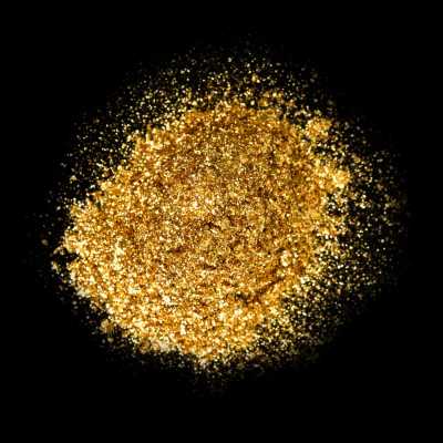 EKO glitre Allure, veľmi jemné, zlaté 100 g