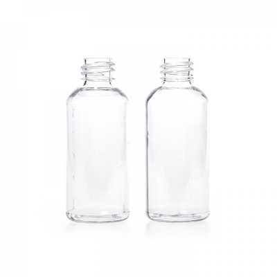 Plastová fľaša 60 ml, priehľadná, 18/410, bez vrch