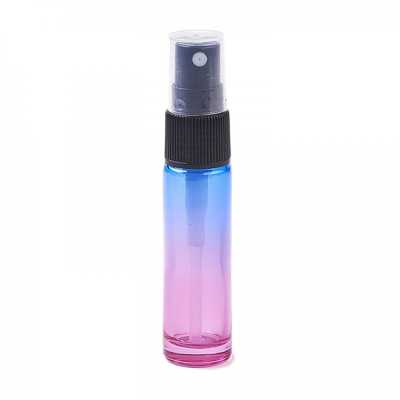 Sklenený rozprašovač na parfum, modro-fialový 10 ml