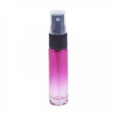 Sklenený rozprašovač na parfum, ružový 10 ml