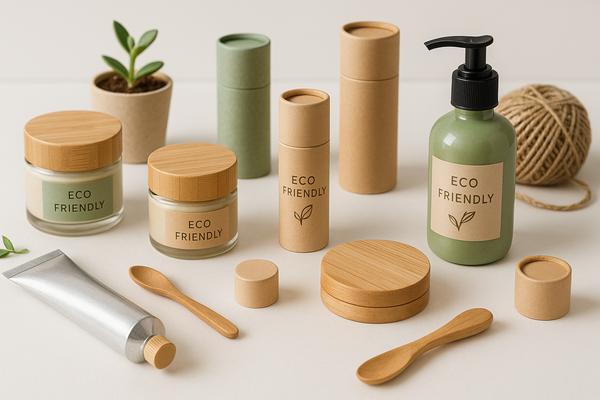 Etiketa kozmetiky s marketingovými tvrdeniami ako natural a chemical-free
