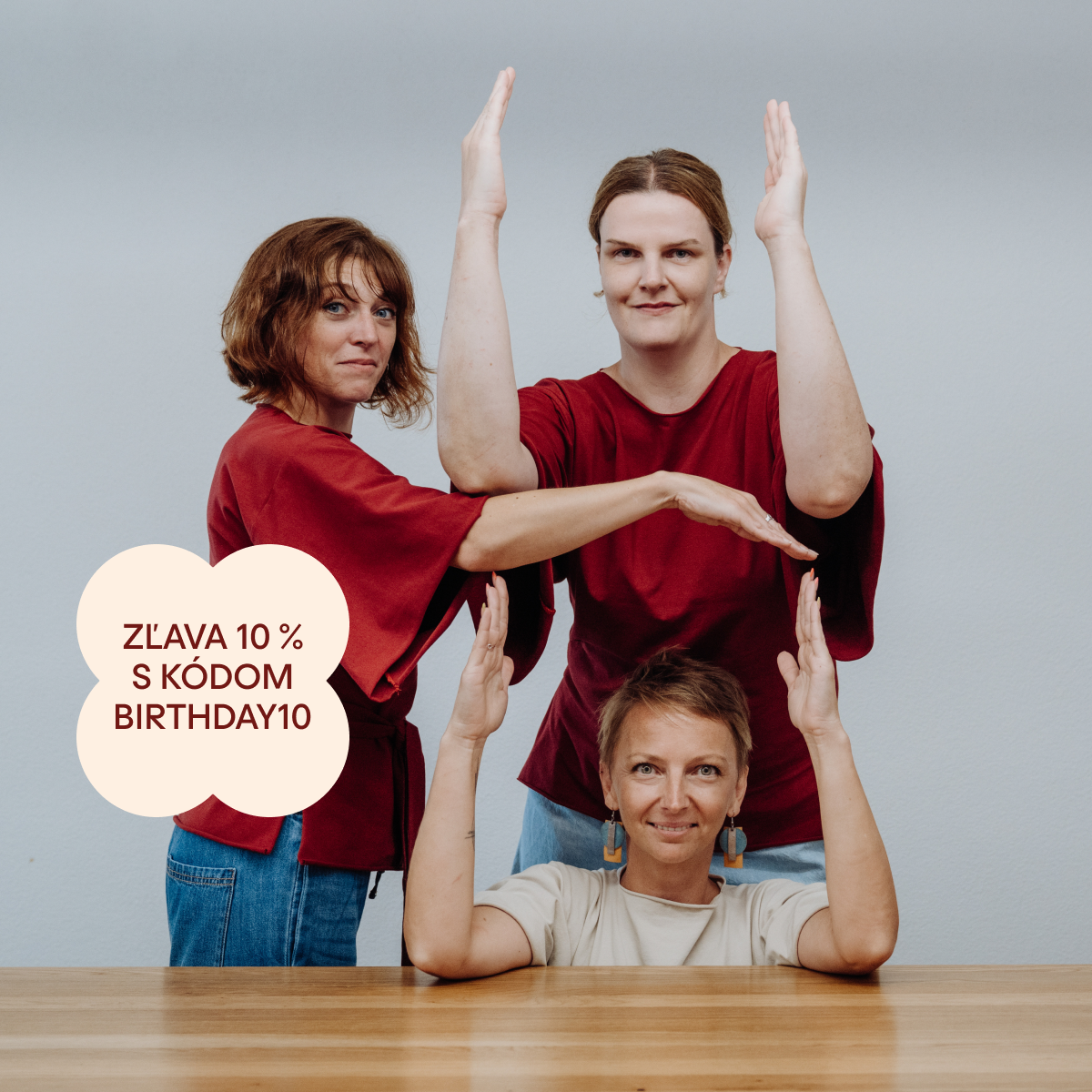 Oslávte s nami narodeniny Handymade a nakupujte so zľavou 10 % na všetko.